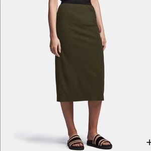 James Perse cotton pointe skirt